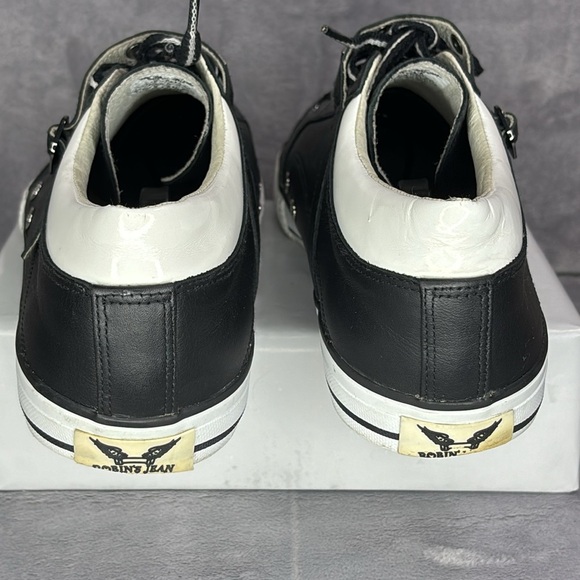 🔥🔥🔥 Robin’s Jeans Men's Nathan Black Sneaker Size: 11🔥🔥🔥 - Picture 5 of 14
